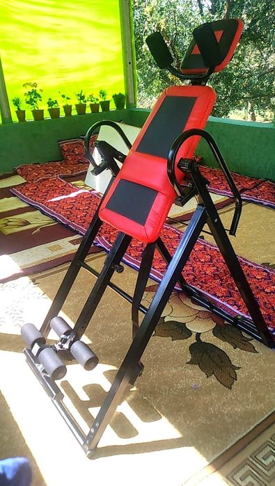 Тренажёр для растяшки Грижа стол Grija stol Грыжа Грьжа иневерсион бел