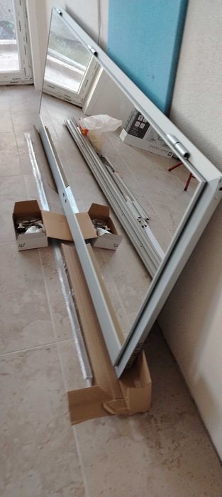 Интериорна-аруминиева врата за баня