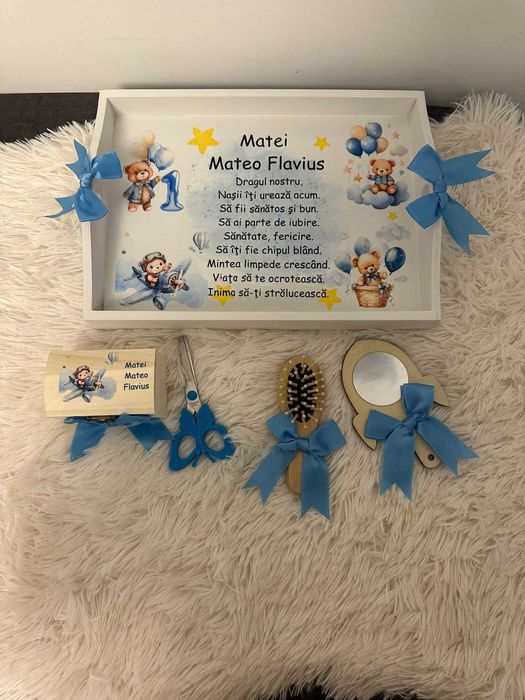 Set tavita de mot personalizata, fata/baiat