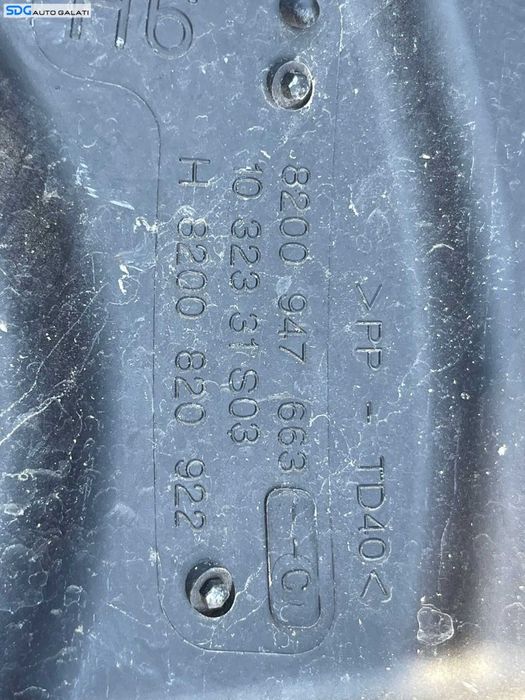 Carcasa Filtru Aer Renault Megane 3 1.5 DCI 2008 - 2015 Cod 8200947663 8200820922 [C7669]