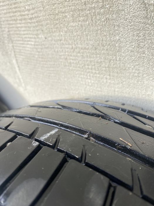 Jante BMW r16 tabla cu anvelope Bridgestone 195/55/16 vara
