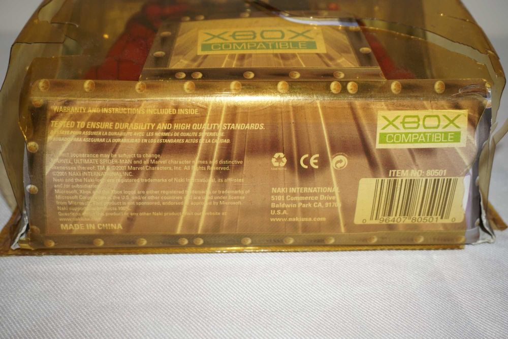 Чисто Нов Оригинален Джойстик Naki Marvel Spider-man Spider-Pad XBOX