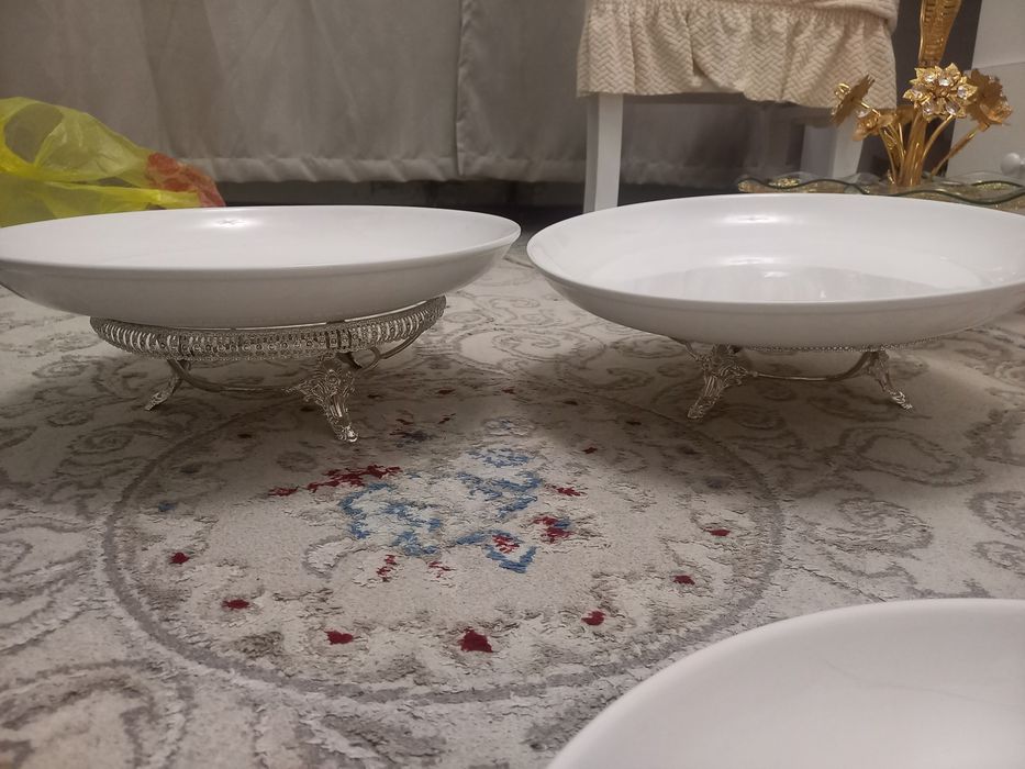 Набор посуды белый