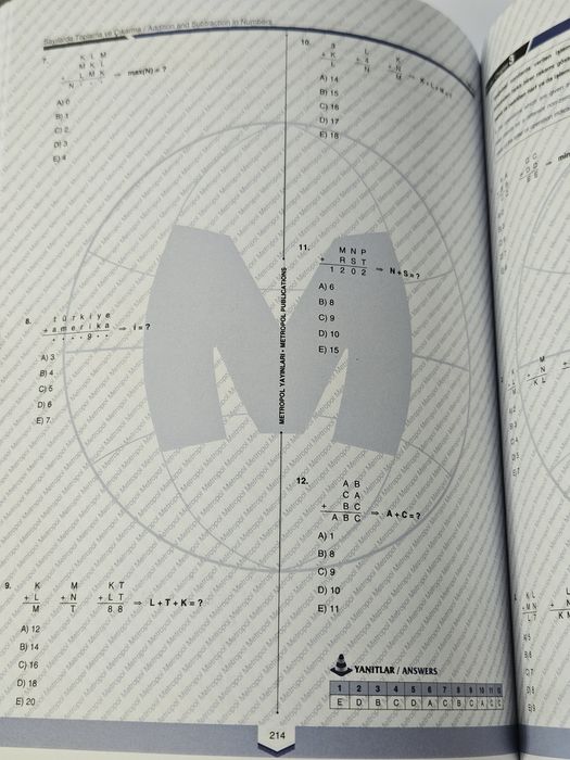 Купите книгу для подготовки к экзамену YOS и поступайте в вузы Турции!