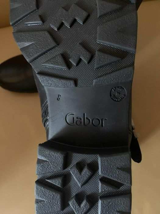 Женские сапоги «GABOR» / 42-размер / SLOVAKIA  / верх: НАТУРАЛЬНАЯ