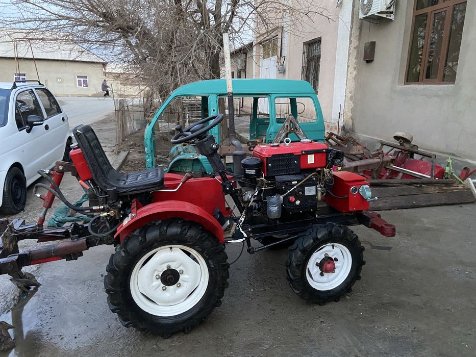 трактор фрезали.