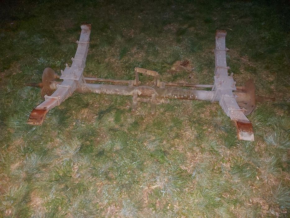 Оси и джанти от 4тонно ремарке - фургон