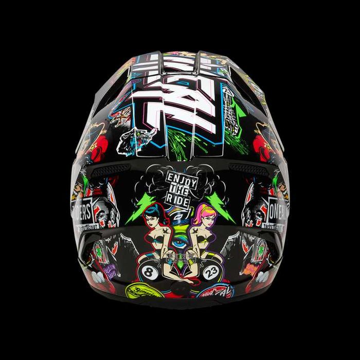 Мотокрос каска O'NEAL 3SERIES CRANK MULTI Размери: XS,S,M,L,XL,2XL