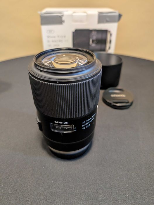 Tamron SP 90mm f/2.8 Di Macro 1:1 VC USD pentru Canon