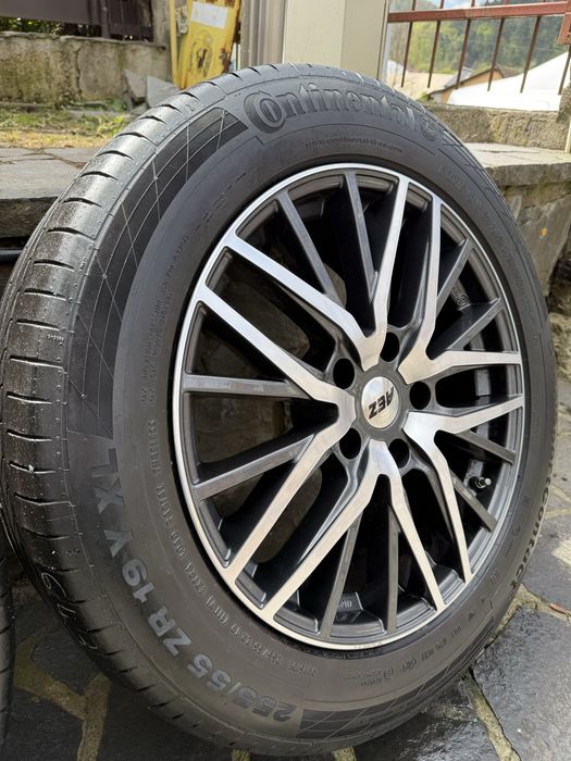 Jante AEZ R19 + anvelope Continental