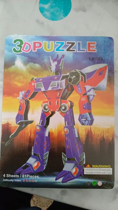 Детские развивающие пазлы.