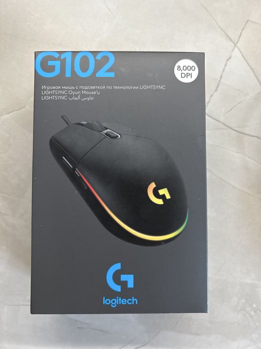 Gaming мишка Logitech g102