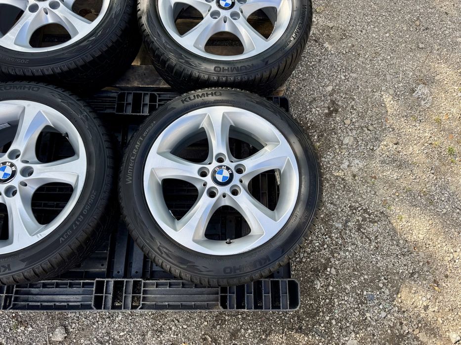 Алуминиеви джанти 17" 5x120+НОВИ ГУМИ DOT2625 Kumho-BMW X3,E87,E60,F20