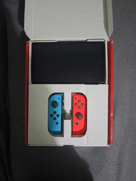 Consola Nintendo Switch OLED (Neon Blue/ Red Joy - Con)