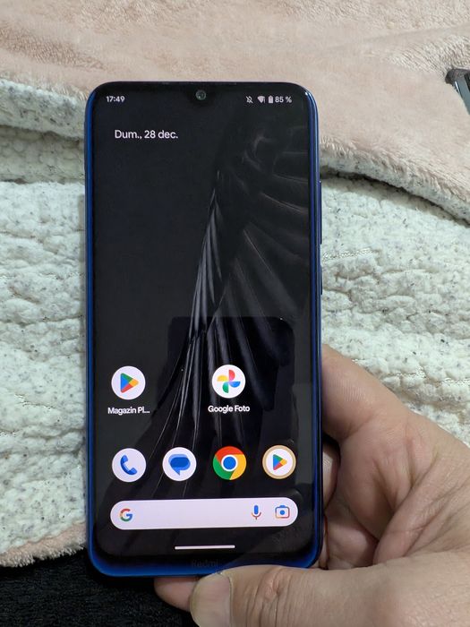 Redmi Note 8 proiect scolar elevi experiment facultate classrom