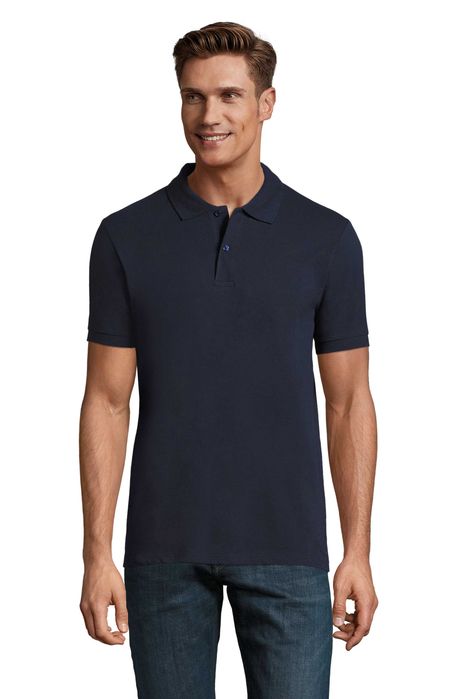 Tricoul polo bleumarin