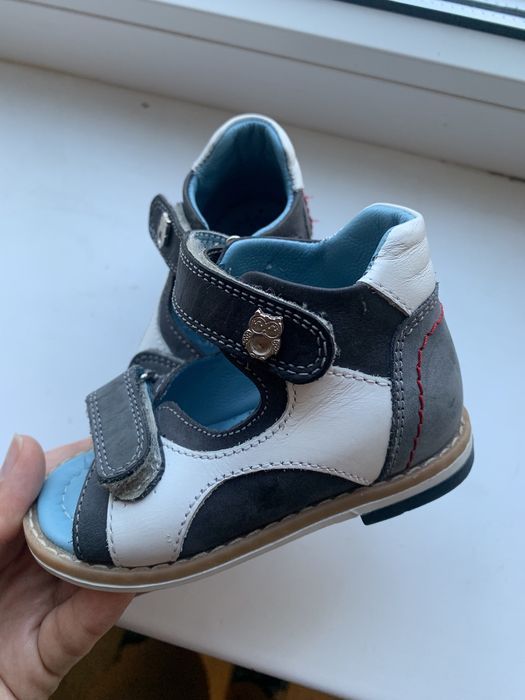 Сандали 19 размер кожа