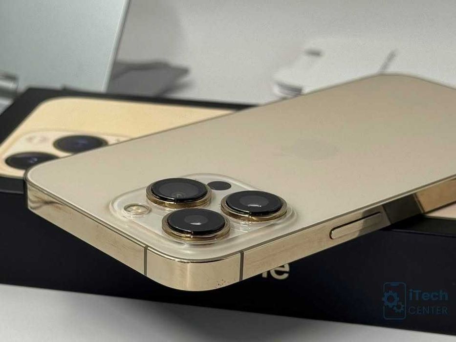 iPhone 13 Pro, 256GB, Gold, 100% батерия, КАТО НОВ, ГАРАНЦИЯ!