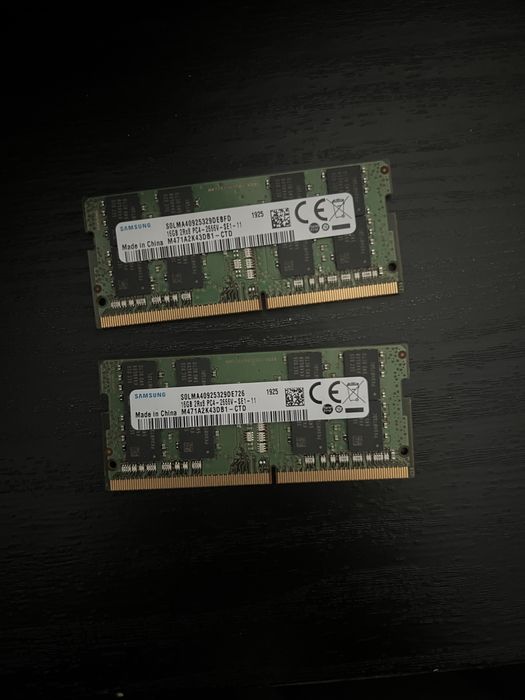 Оперативная память Samsung SODIMM DDR4 32gb [2x16]