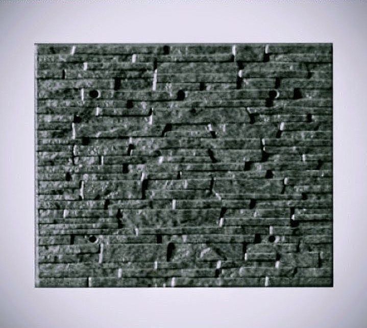 3D гипсов камък за стена - облицовка от фибро гипс - по поръчка