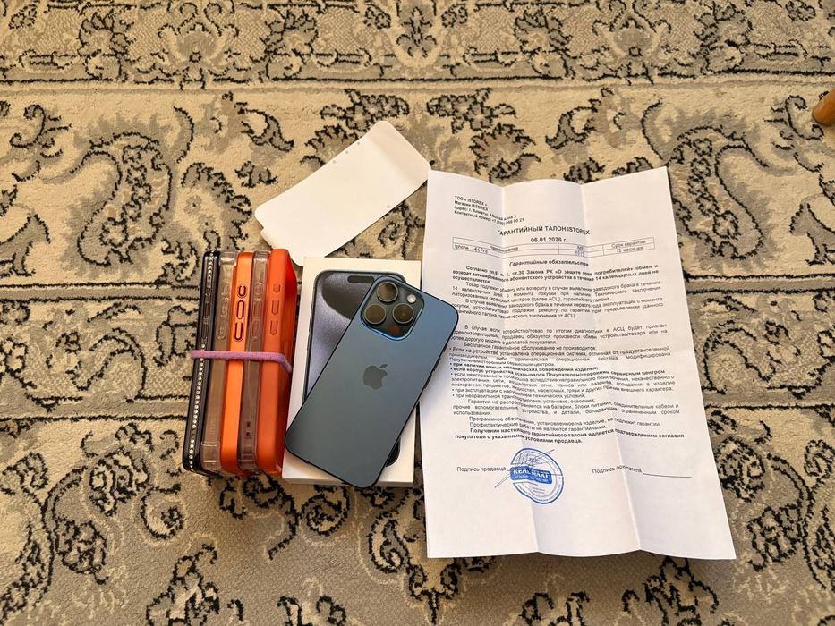 Iphone 15pro акб100%