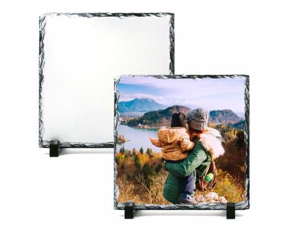 Камък със снимка