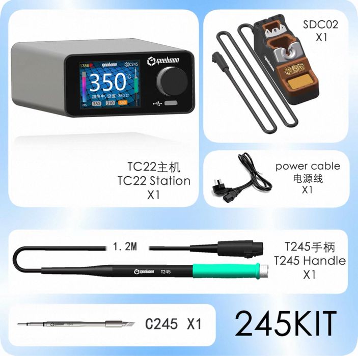 Geeboon TC22 паяльная станция