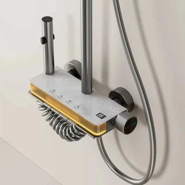 Модерен интелигентен душ с дисплей и LED подсветка D53