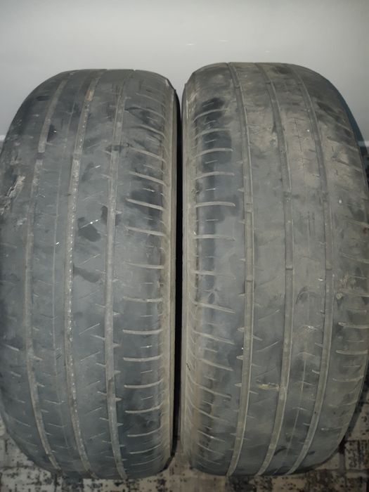 Продам б/у комплект+запаска шин