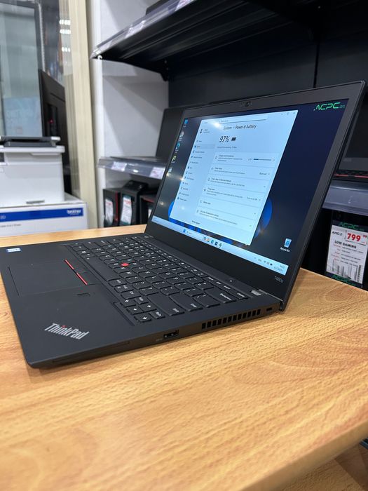 Като нов! Лаптоп Lenovo T480s i7/24GB RAM/512GB с 3 мес. гар.!