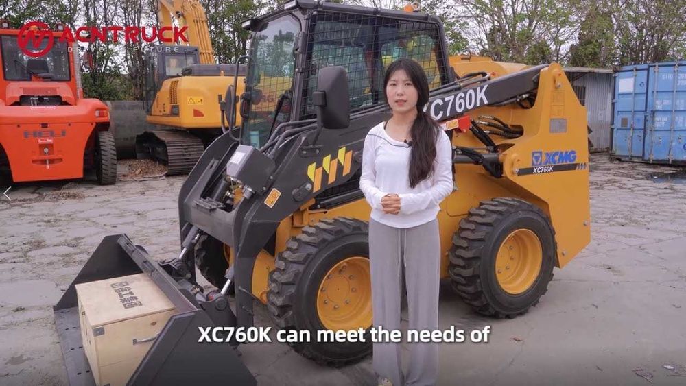 XCMG XC760K мини бабкат   0.6