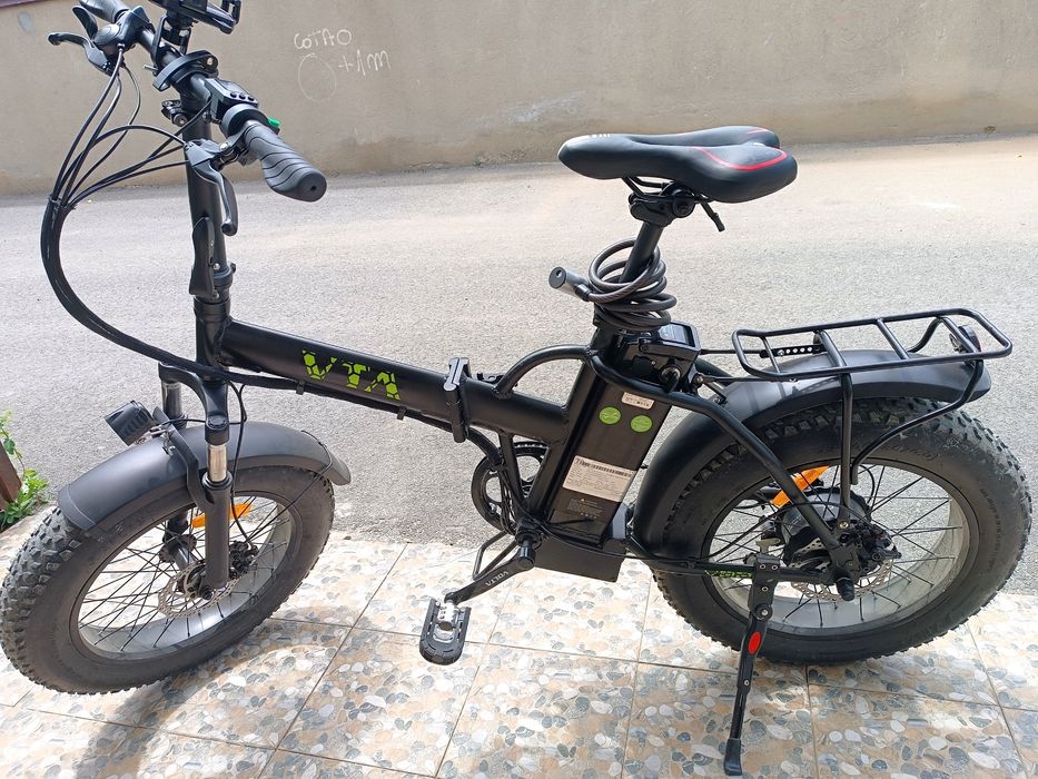 Vând Bicicleta Electrica Voltarom VTA,VB2,Fat Bike pliabila baterie litium ion 48v,10A,Încărcător ventilat