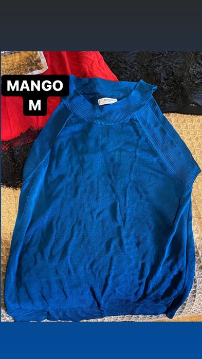 ZARA, HM блузи потници, бюстие S M