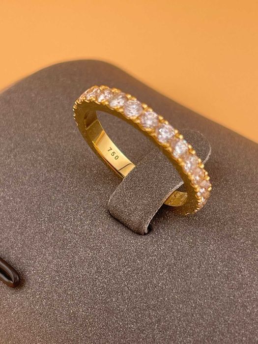 Кольцо дорожка с бриллиантами