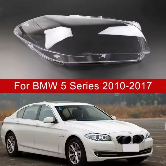 Set Sticla Sticle Faruri Bmw Seria 5 F10 F18 2011 - 2017