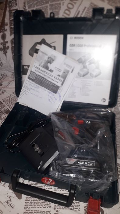 Ударен винтоверт BOSCH GSB 180-Li