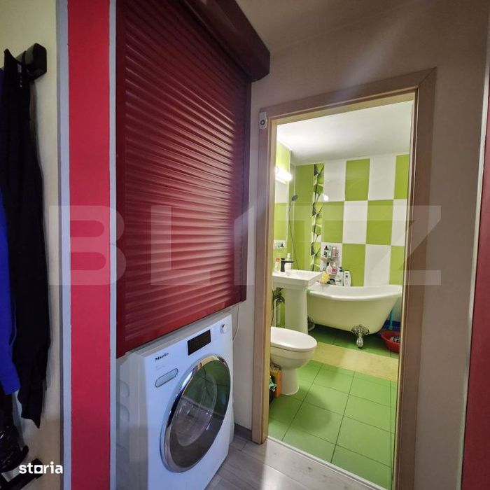 Apartament cu 2 camere, 53 mp, mobilat, costuri mici intretinere, zona