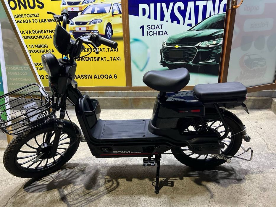 Bonvi elektro velo sotiladi