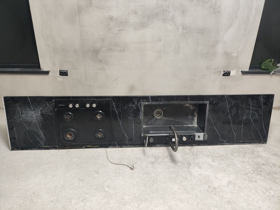 Столешница , раковина , газ