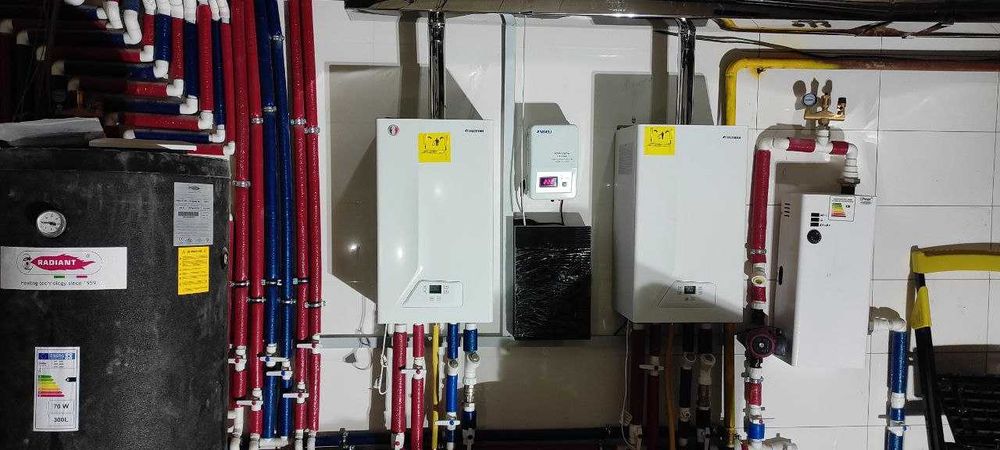 Ремонт газовых котлов с гарантией. Atlantic, Airfel, Baymak и другие