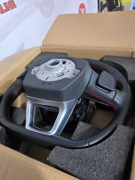 Volan Audi Q5 Q7 Q8 A3 A5 A7 A3 2021 S-Line Original –PADELE, AIRBAG