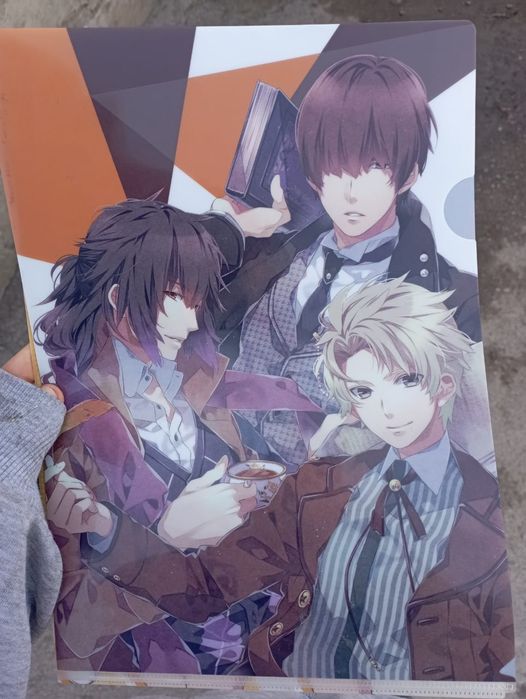 пластиковые аниме папки