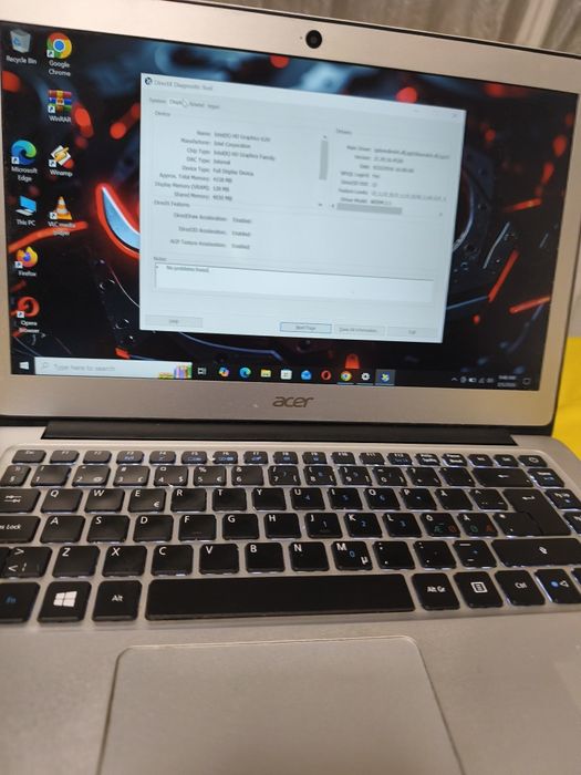 Laptop gaming Acer nitro i3 a7a Ram 8Gb video 4Gb ssd GTA ROBLOX CS