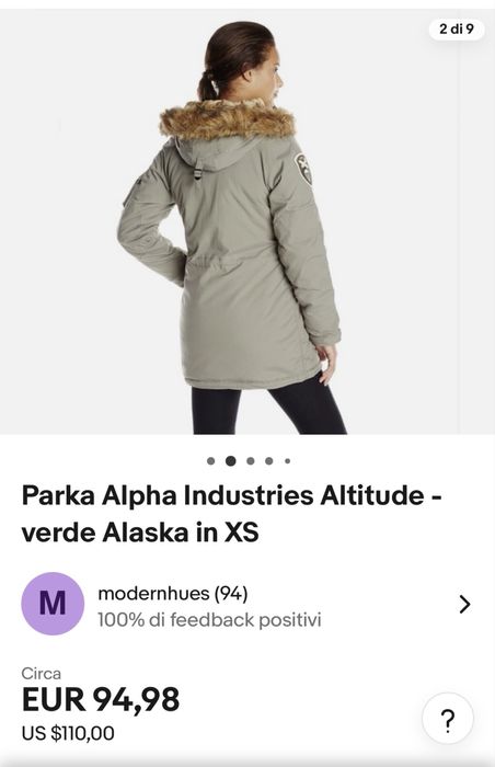Дамско/мъжко зимно яке Alpha Industries