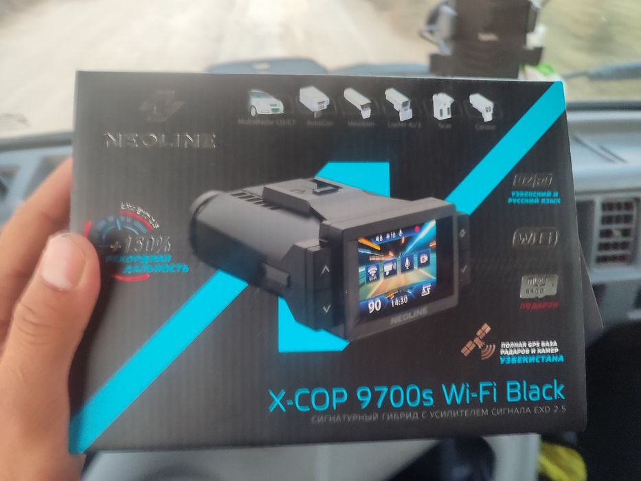 Neoline antiradar 2 yil garantiya bor