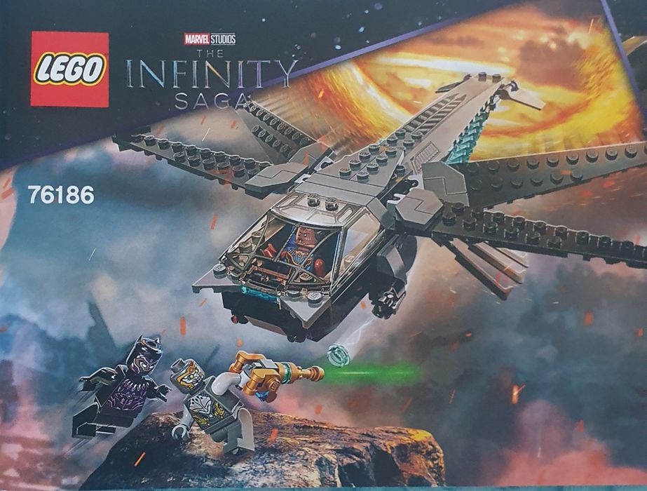 Lego Marvel Nava libelula a panterei negre  76186