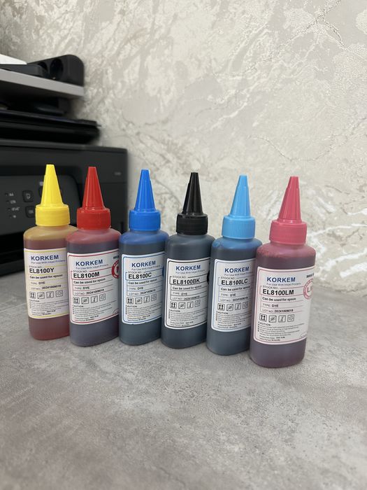 Краска чернила для принтера Epson многоцветный