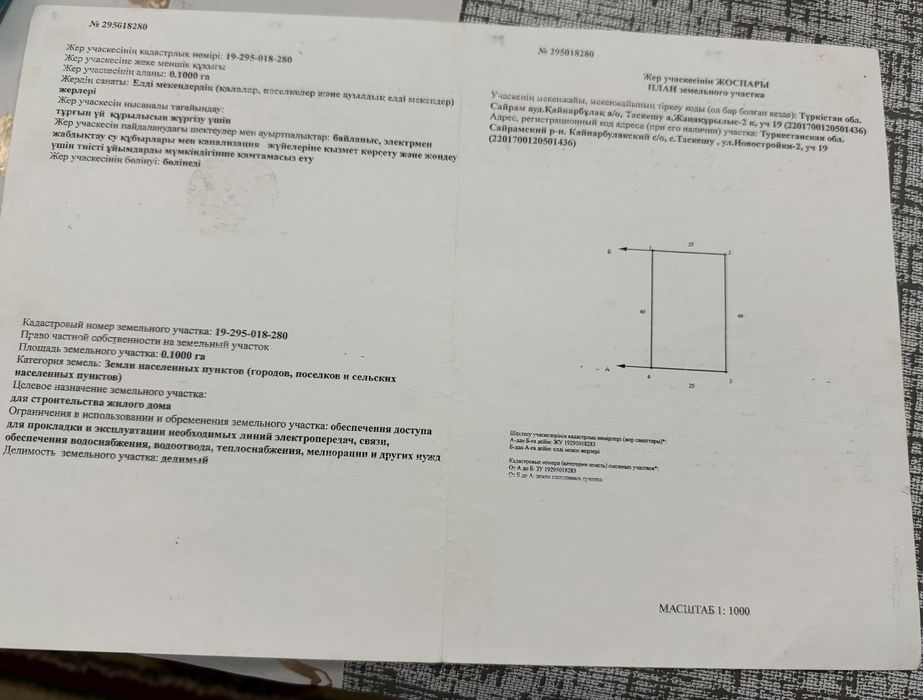 Земельный участок