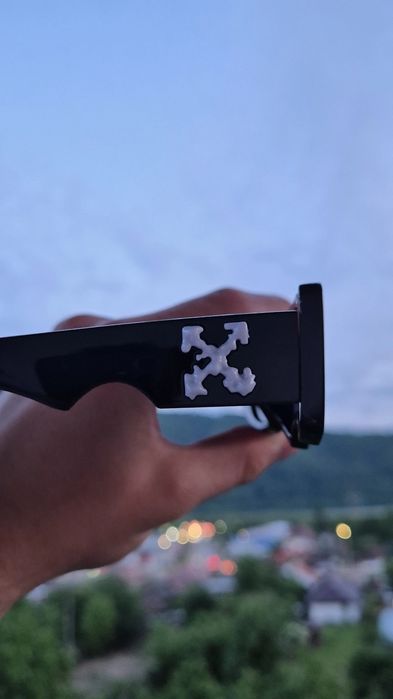 Ochelari de soare Off White negri