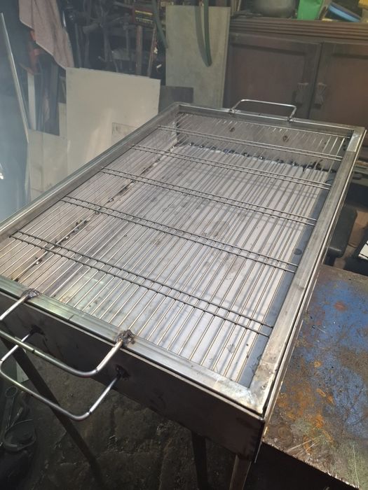 Grătar pentru picnic inox